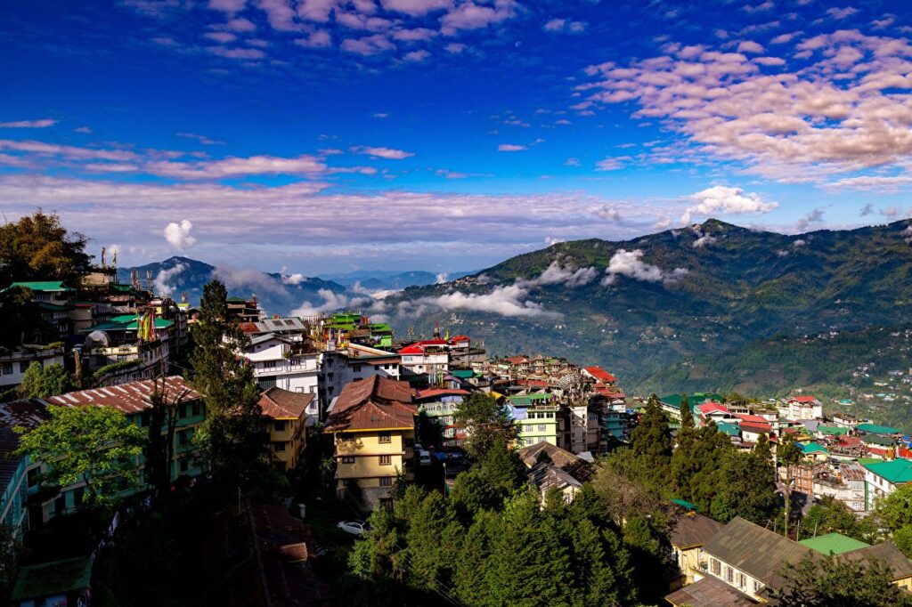 Picture of Sikkim view from Mountain