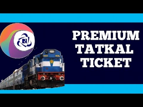 Premium Tatkal written poster with Train
