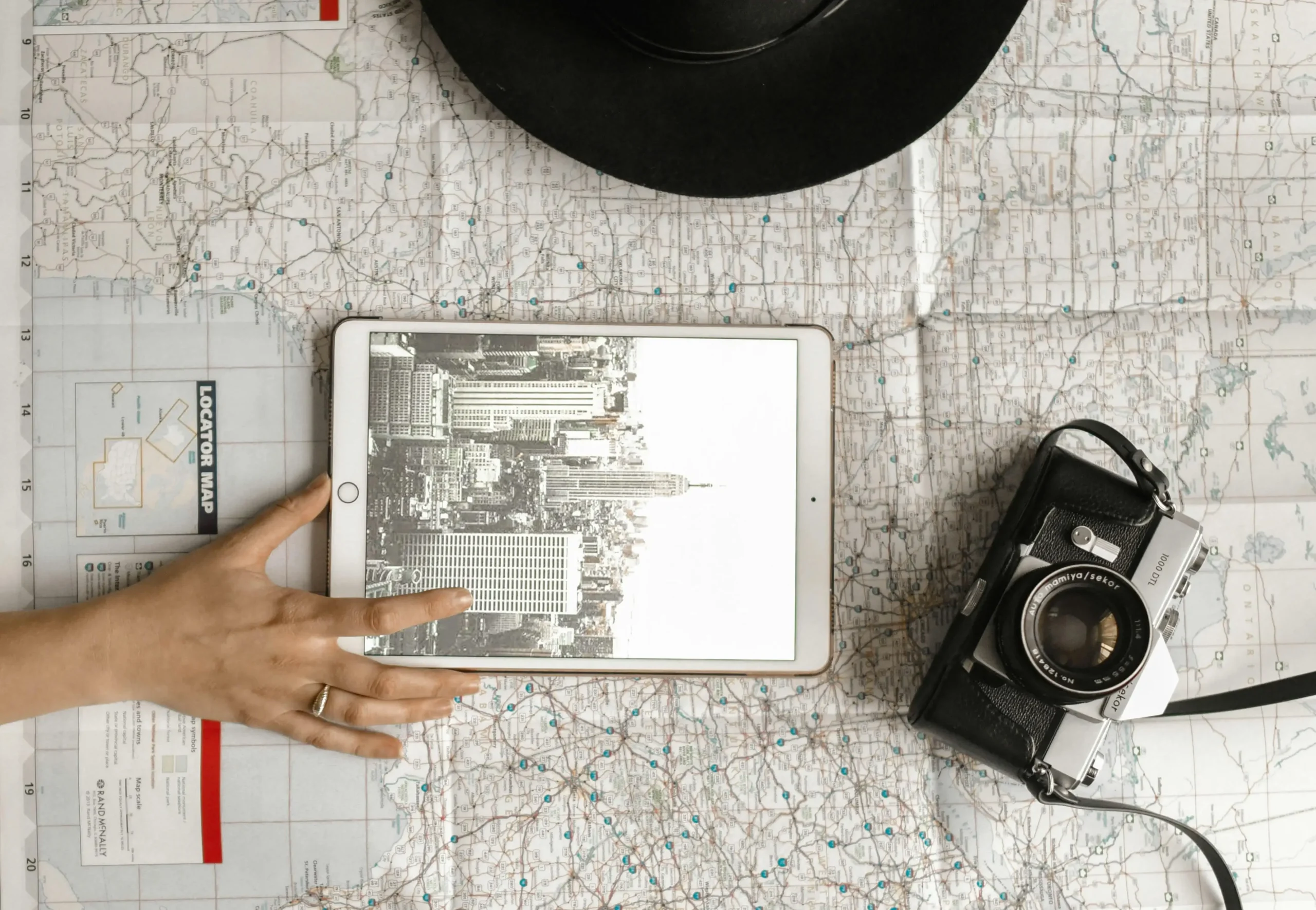 Visa Consultancy by Travel On Call - about us - travel planning world map - Pexels-By-element5