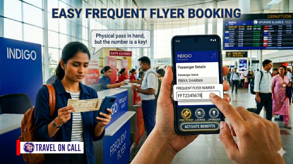 Frequent Flyer Number for domestic flights India explained with booking and rewards process