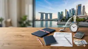 Singapore visa fees and processing time from India in 2026