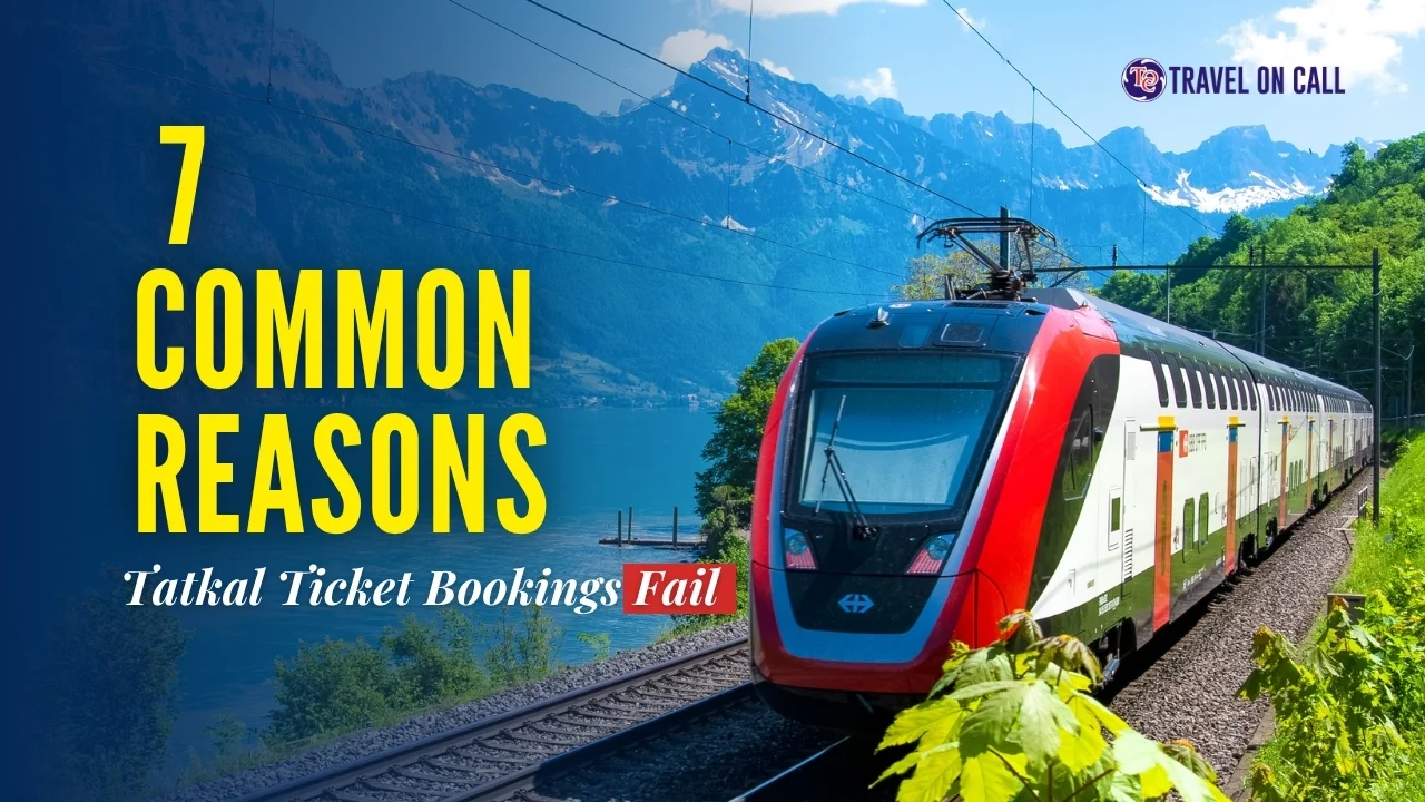 Tatkal ticket booking failed on IRCTC - common reasons and fixes 2026